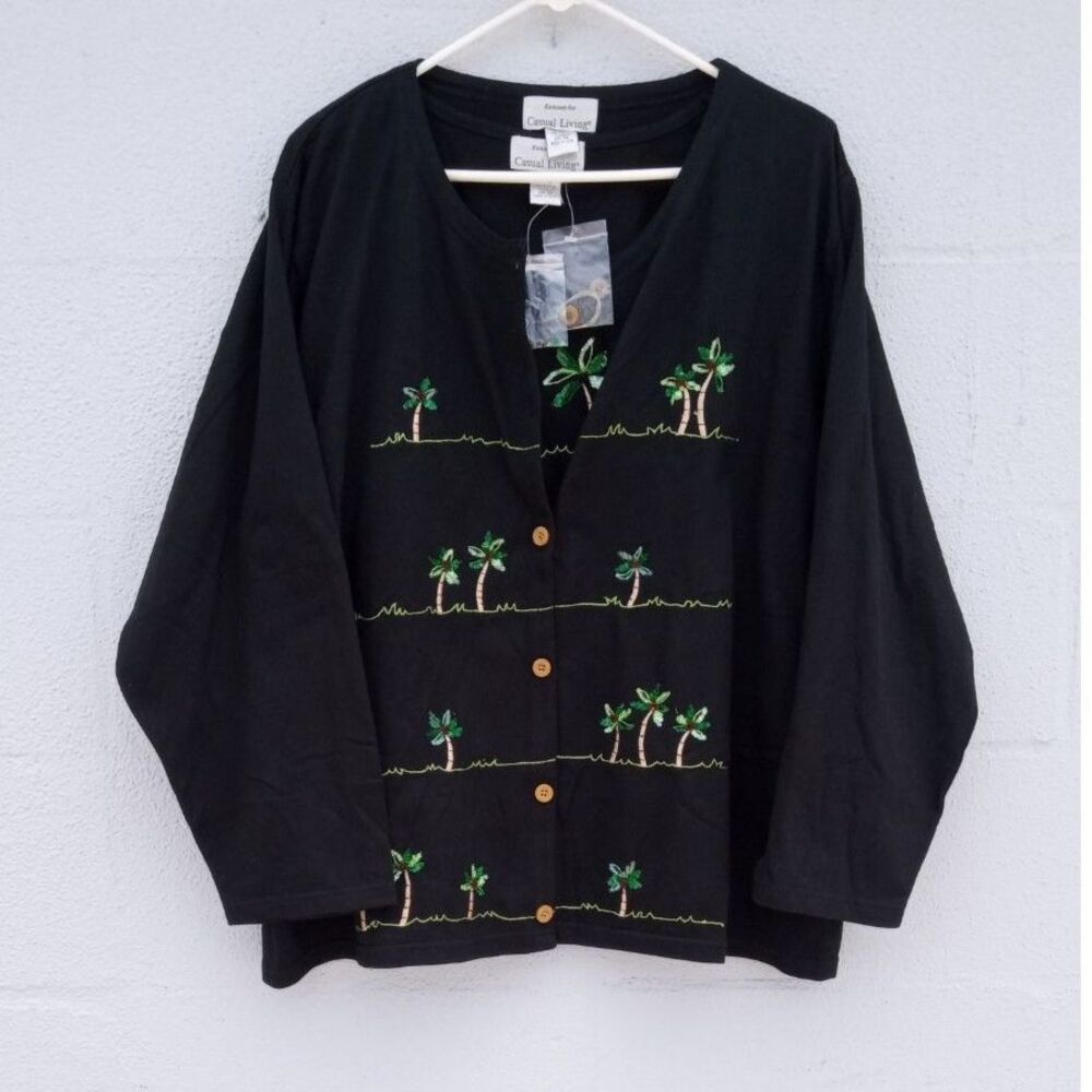 Casual Living Embroidered Ladies 3X 2 pc. Tank with Jacket